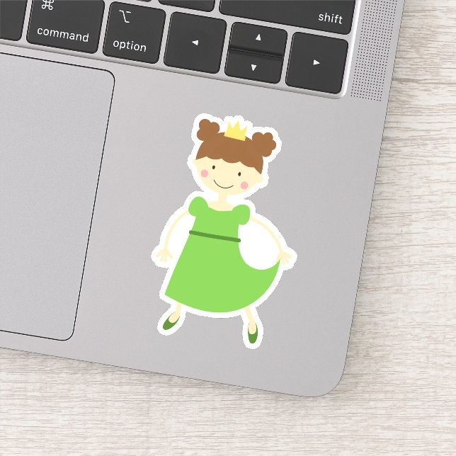 Sticker Princesse de charme (Détail)