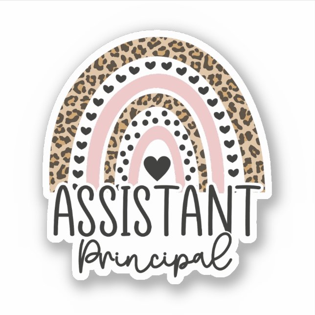 Sticker Principal adjoint Arc-en-ciel, Cadeaux principaux (Devant)