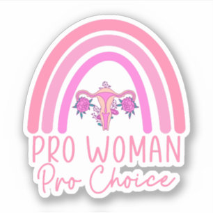 Sticker Pro Women Pro Choice, Feminist, Mon corps Mon choi