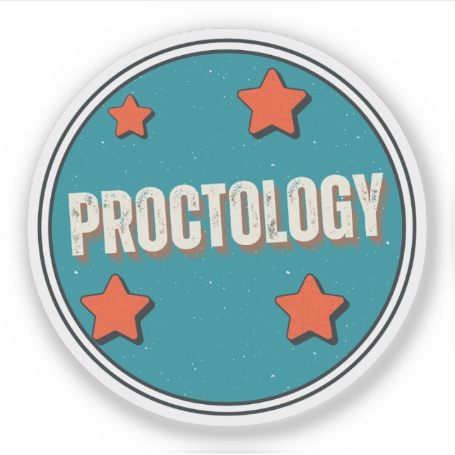 Sticker Proctologie (Devant)