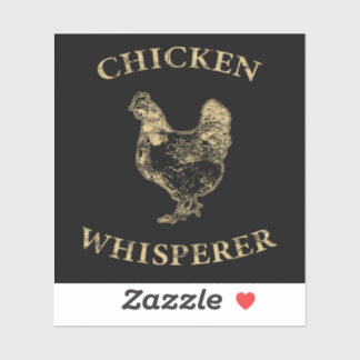 Sticker Producteur de poulet Whisperer