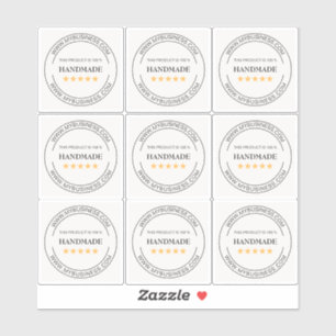 Sticker Produit artisanal sur mesure Vinyle de petite entr