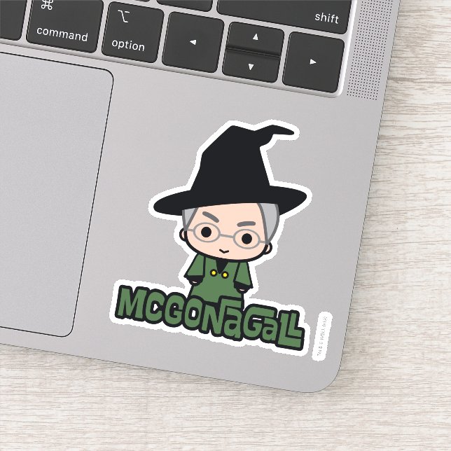 Sticker Professeur McGonagall Cartoon Character Art (Détail)
