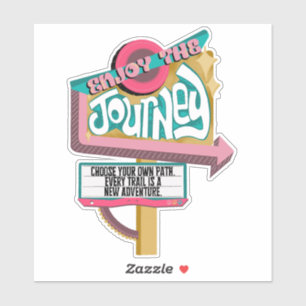 Sticker Profitez de l'autocollant de voyage