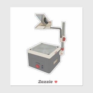 Sticker Projecteur HAP 80s 90s Overhead