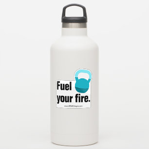 Sticker Promo Coach Kettlebell - www - Alimentez Votre Feu