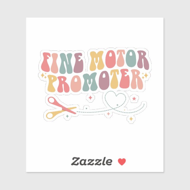 Sticker Promoteur moteur fin (Feuille)