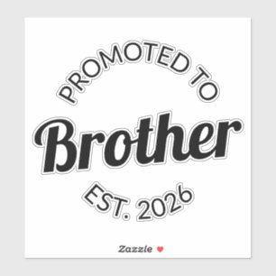 Sticker Promu À Frère Est. 2026 I