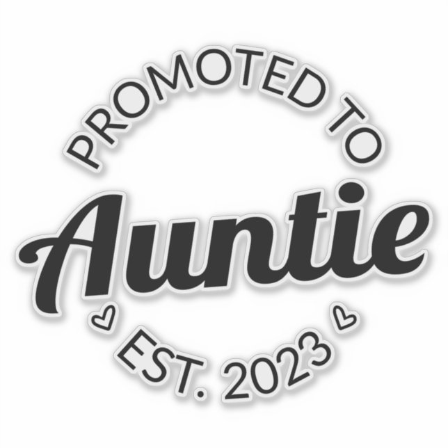 Sticker Promu À Tante Est. 2023 I (Devant)