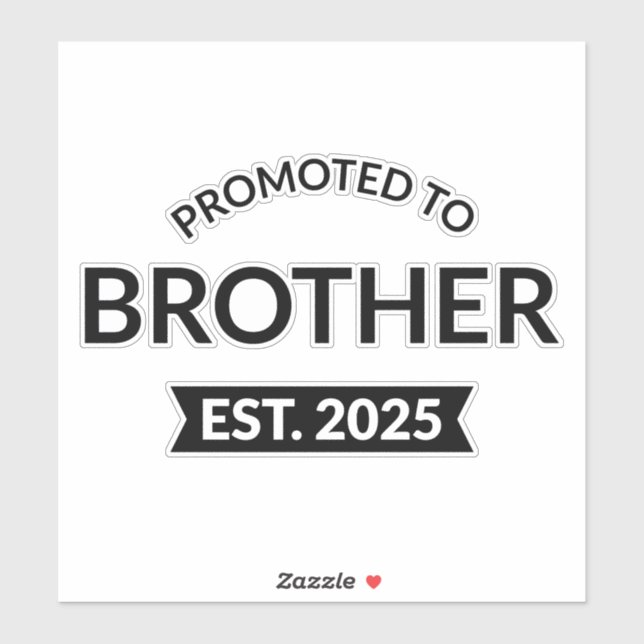 Sticker Promu Frère Env. 2025 II (Feuille)