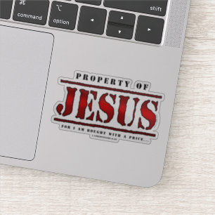 Sticker Propriété de Jésus