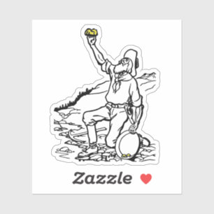 Sticker Prospecteur Gold Miner