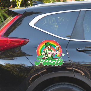 Sticker Prouesse et irlandais St Patrick LGBTQ+