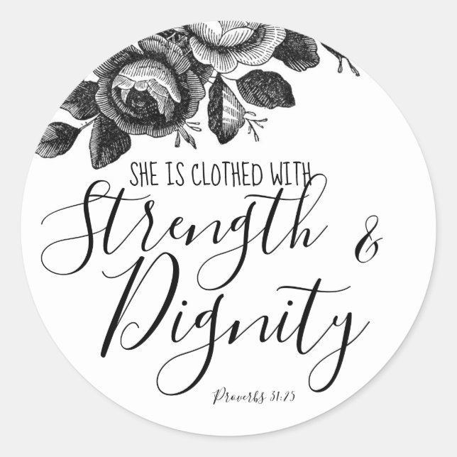Sticker Proverbs 31 (Devant)