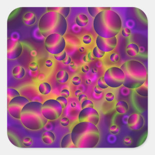 Sticker Psychedelic Visions