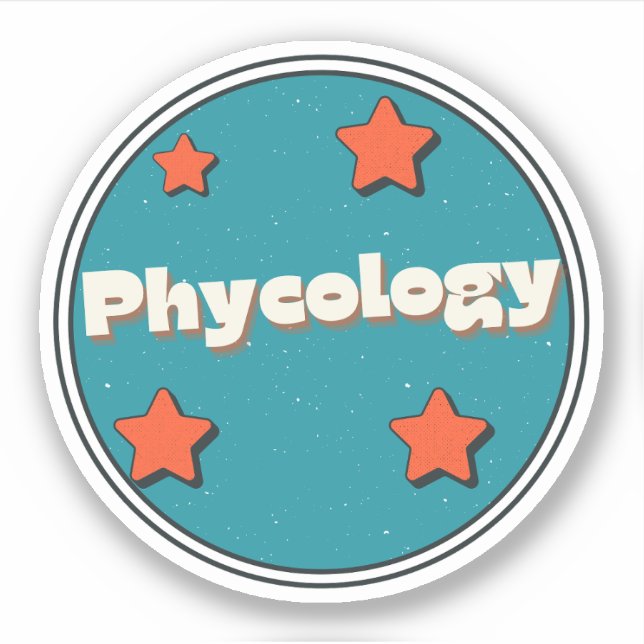 Sticker Psychologie algale (Devant)