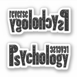 Sticker Psychologie Inversée