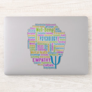 Sticker PSYCHOLOGIE Word Cloud