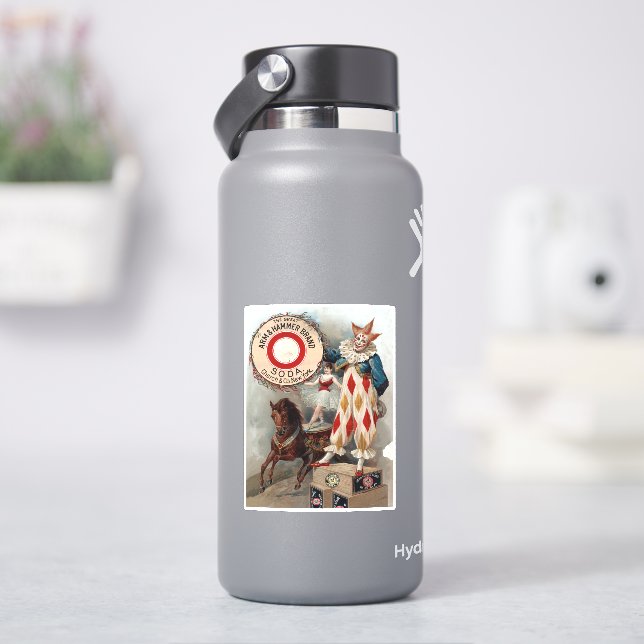 Sticker Publicité vintage Pour Arm & Hammer Soda (HydroFlask)
