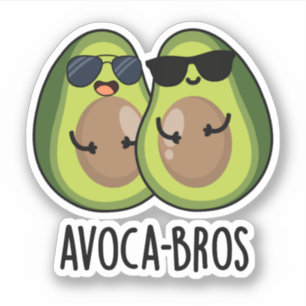 Sticker Pun Avoca-bros amusant Avocado
