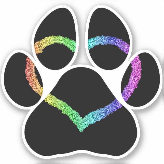 Sticker PUPPY LOVE Black (Devant)