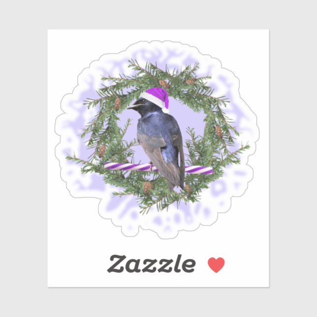 Sticker Purple Martin Holiday (Feuille)
