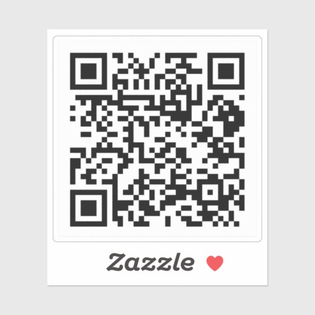 Sticker qr code, qr, funny, meme, code, prank, the office, (Feuille)