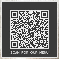 QR Code Scan for Menu Black