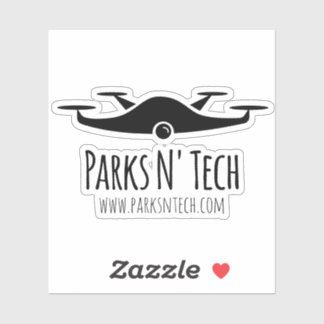 Sticker Quadcopter technologique de Parcs N'