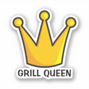 Sticker Queen Grill