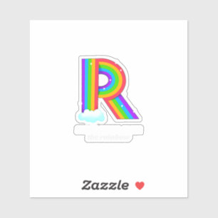 Sticker Quelque part Impression Alphabet Inspiration Arc-e