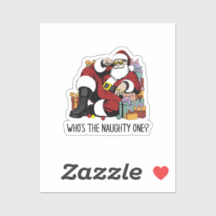 Sticker Qui est le vilain