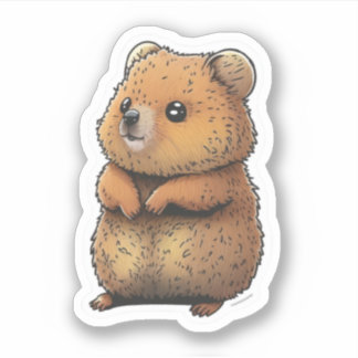 Sticker Quokka mignon