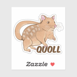 Sticker Quoll Australian Marsupial