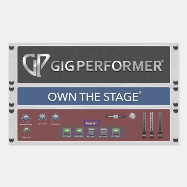 Sticker Rackspace GP (Devant)