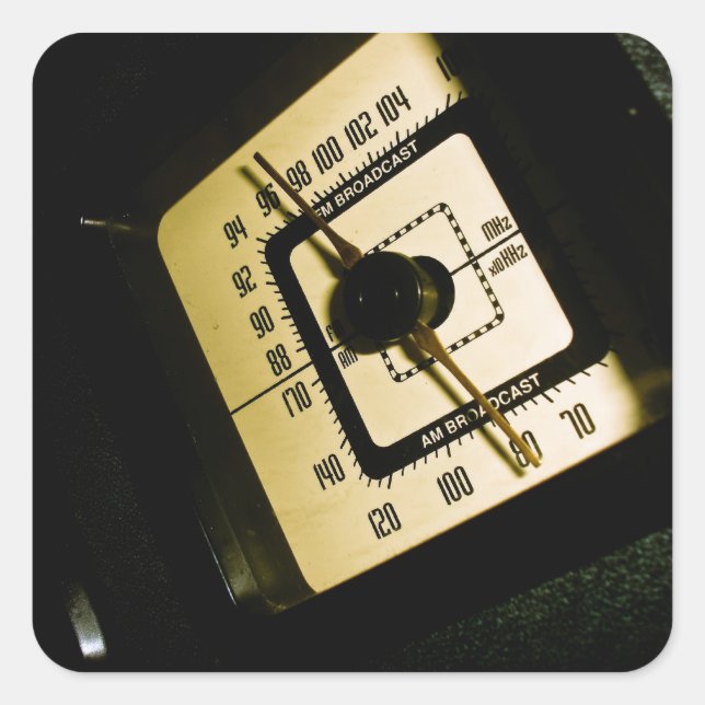Sticker radio rétro 01 (Devant)