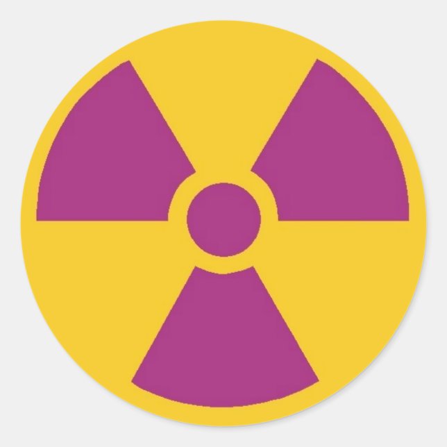 Sticker radioactif (Devant)