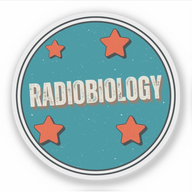 Sticker Radiobiologie (Devant)