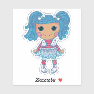 Sticker Ragdoll d'hiver