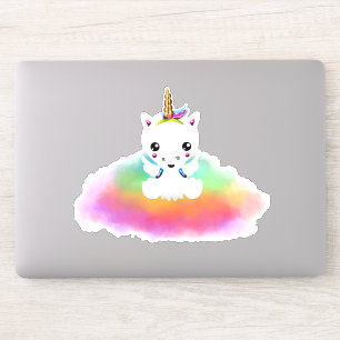 Sticker Rainbow Cloud Unicorn