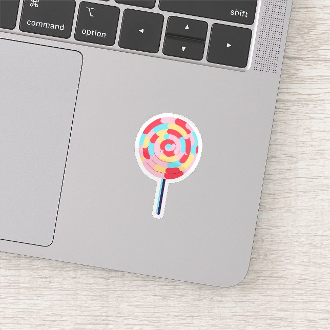 Sticker Rainbow Lollipop (Détail)