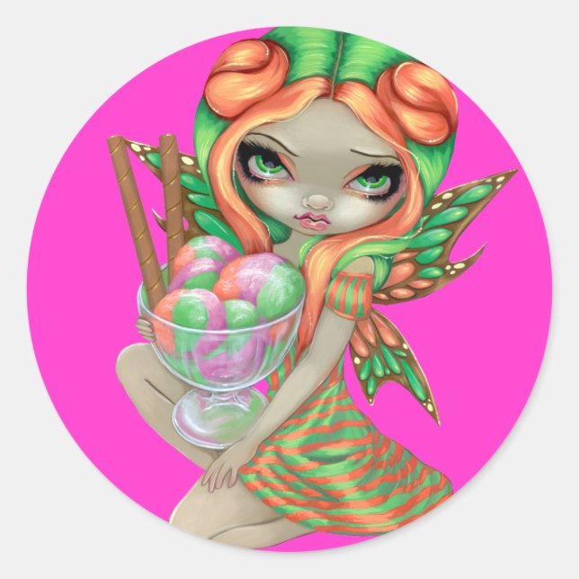 Sticker "Rainbow Sherbet Fairy" (Devant)