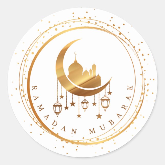 Sticker Ramadan Moubarak (Devant)