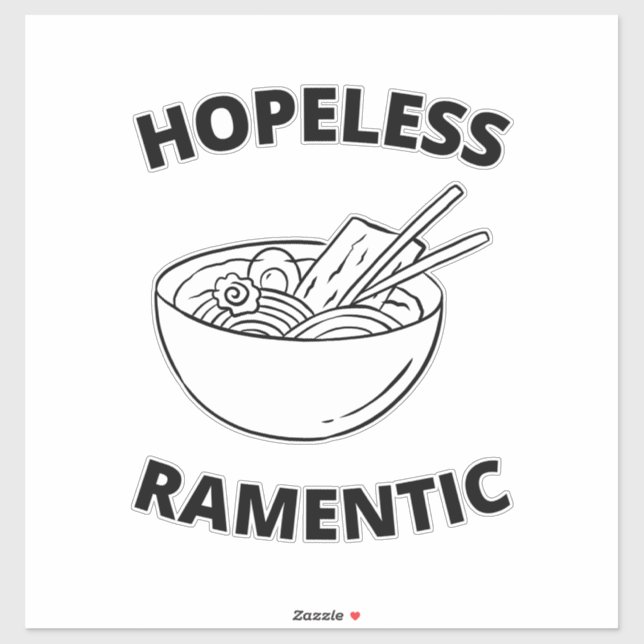 Sticker Ramento sans espoir (Feuille)
