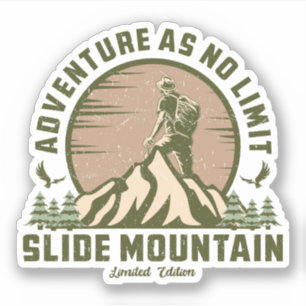 Sticker Randonnée de montagne de Slide