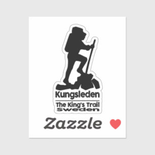 Sticker Randonnée - Kungsleden - Le sentier des rois - Suè