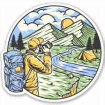 Randonnée sac à dos Camping Photographe de la natu