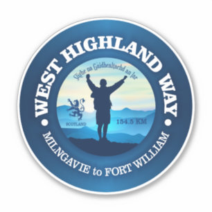 Sticker Randonnée (West Highland Way)