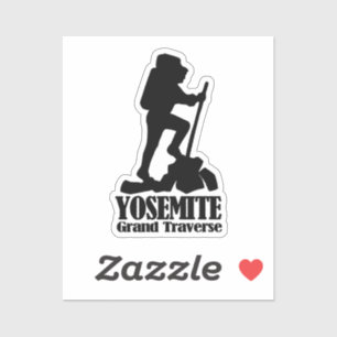 Sticker Randonnée - Yosemite Grand Traverse -
