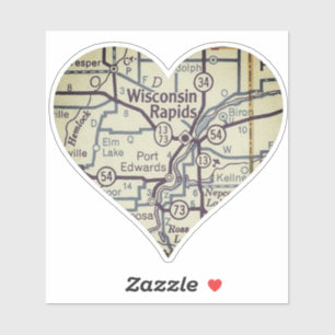 Sticker Rapides du Wisconsin